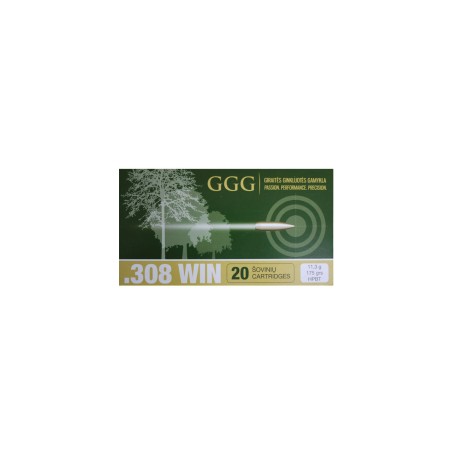 boite de20 cartouches GGG cal 308 175GR
