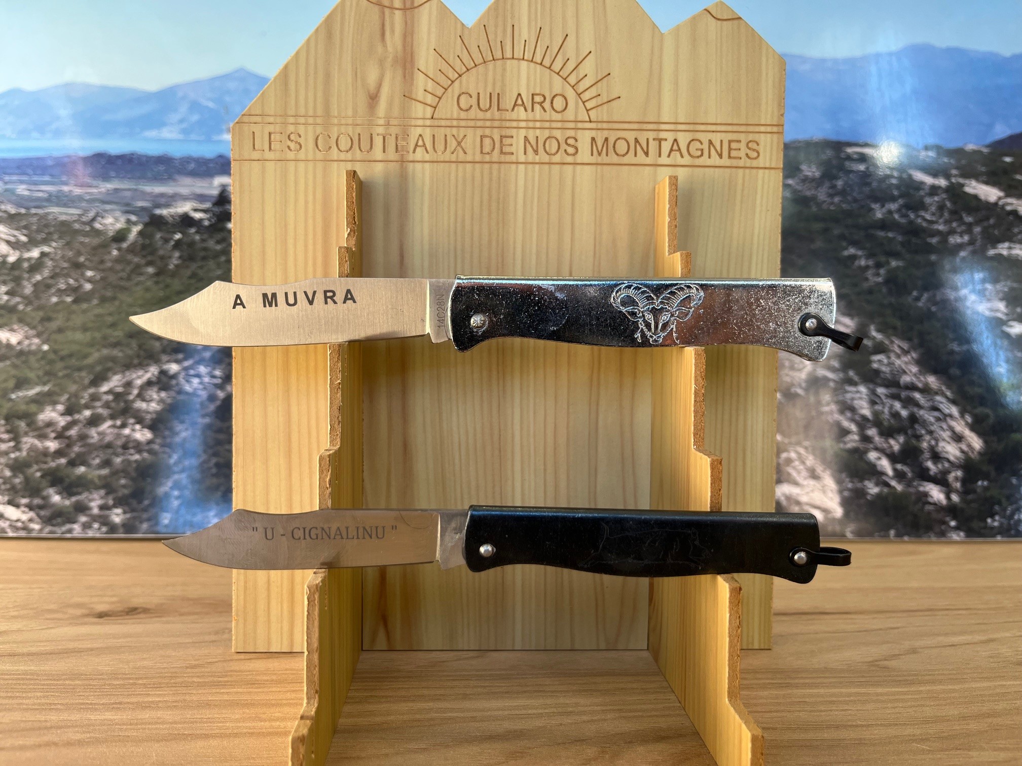 Couteau douk-douk a Muvra inox