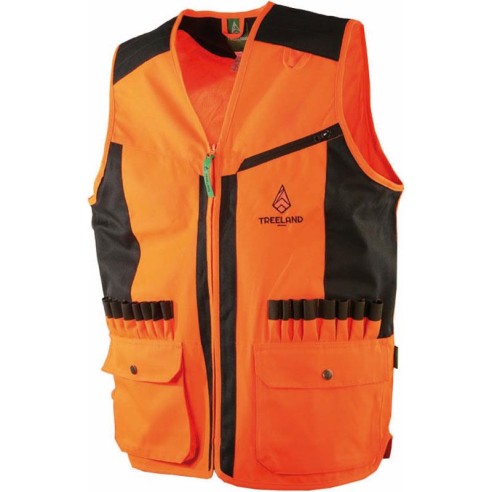 Gilet Sans Manche Homme Orange- Treeland