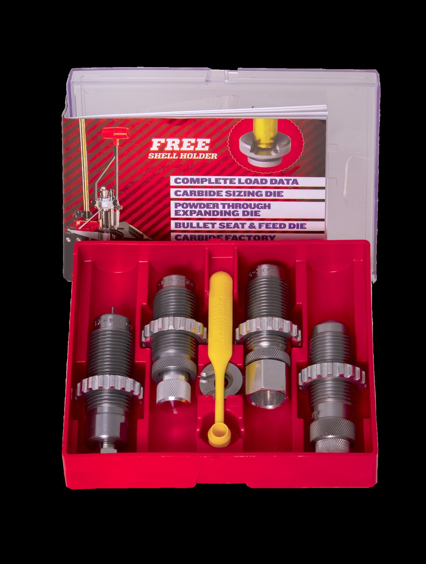 Jeu d'outils 4p lee delux 9mm luger