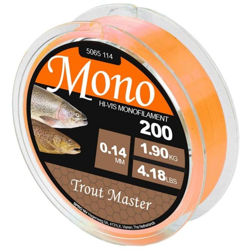 Fil Trout Master high-vision d/14 200m Orange