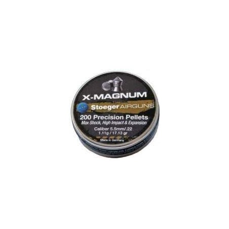 Plombs pour carabine X-MAGNUM cal5,5MM x200