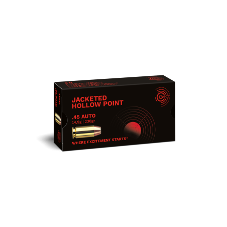 Cartouches Geco 45acp HP 230gr - 14.9g