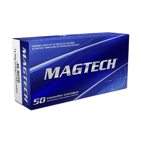 Cartouches Magtech 45acp FMJ 230gr