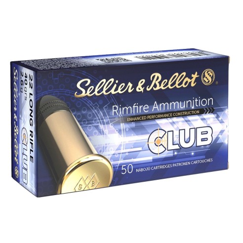 Cartouches Sellier&Bellot 22LR Club