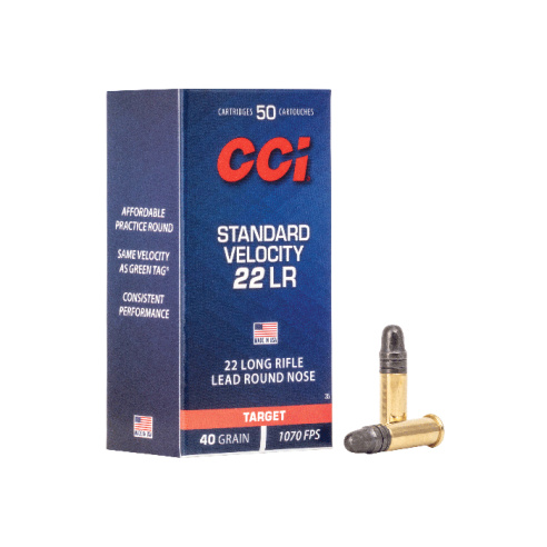 Cartouches CCI standard 22LR 40gr