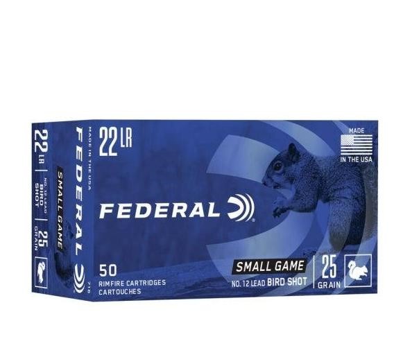 Cal 22lr grenaille n°12-  FEDERAL