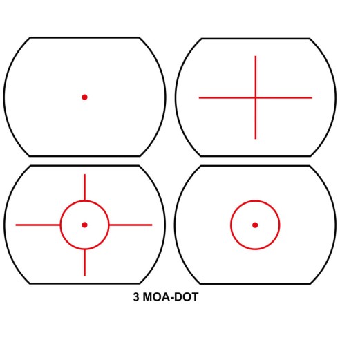 Point rouge Microdot Panorama MKIII 3 MOA