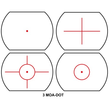 Point rouge Microdot Panorama MKIII 3 MOA