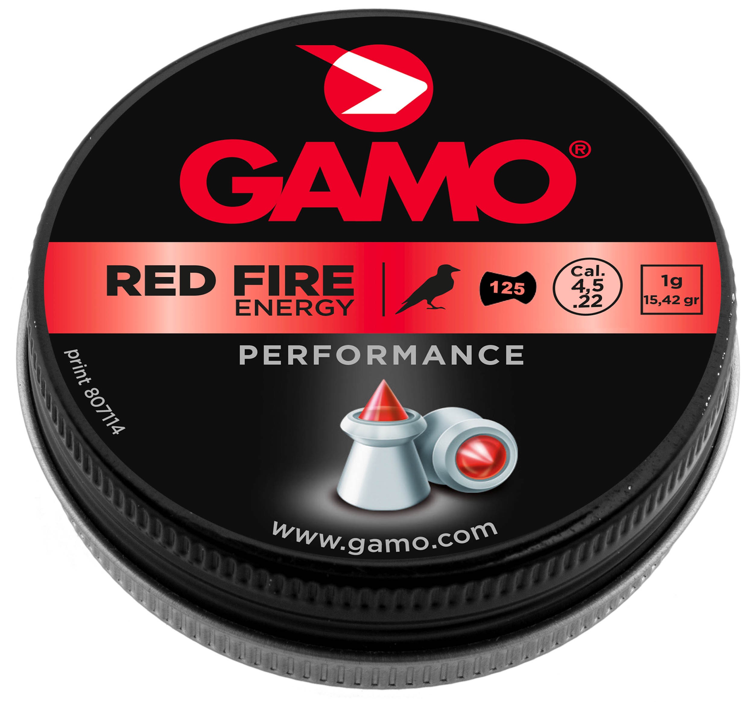 Plombs Gamo Red Fire Energy 4.5mm