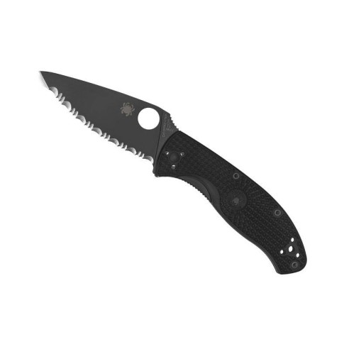 Couteau Spyderco Tenacious Lightweight Black FRN