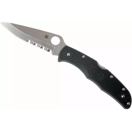 Couteau Spyderco Endura semi cranté