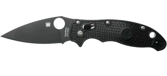 Couteau Spyderco Manix 2 lame noire