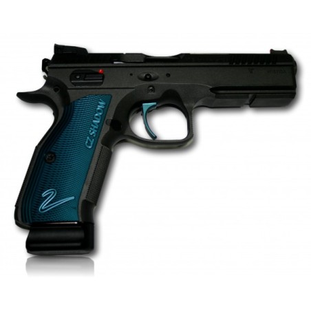 Pistolet CZ SHADOW 2 COBALT avec detente bleu