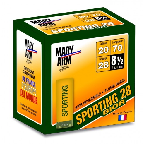 Mary Arm sporting 28 bourre réversible cal 20/70