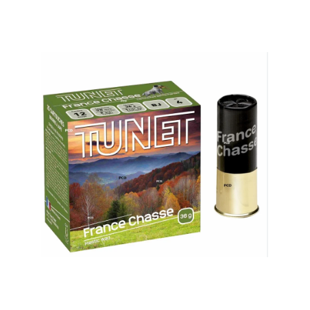 Cartouches Tunet France Chasse - 12/70 36gr BJ