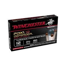 Cartouches Winchester Defender SLUG + 3 Plombs Cal 12/70