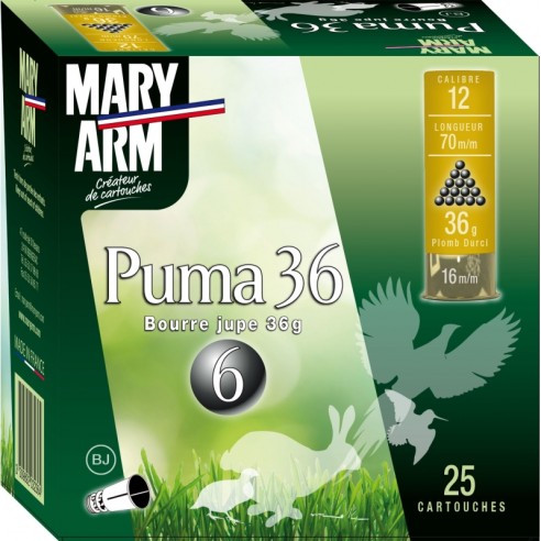 Cartouches Mary Arm Puma 36 - 12/70 BJ