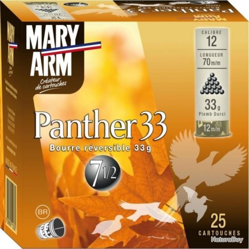 Cartouches Mary Arm Panther 33 - 12/70 BR