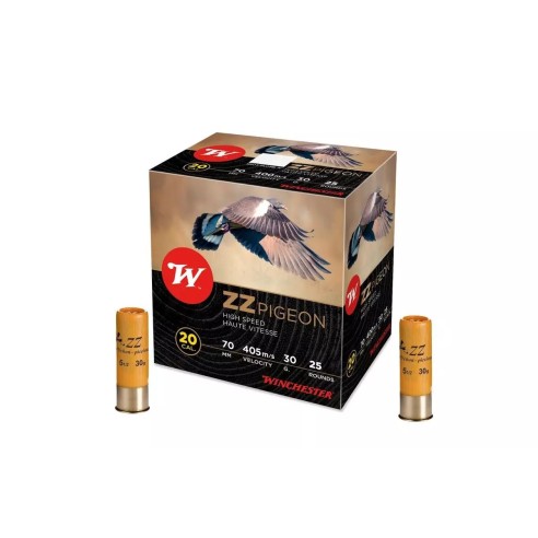 Winchester Cartouches ZZ pigeon cal 20/70