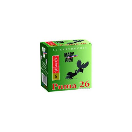 Cartouches Mary Arm Puma 26 Cal 28/70 Plb 6