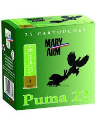Cartouches Mary Arm Puma 22 Cal 28 Plb 6