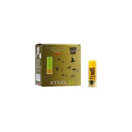 Mary arm Cartouches ACIER NICKELE STEEL24 cal20/70 n°5+6