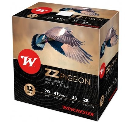 Cartouches Winchester ZZ Pigeon - 12/70 36gr BJ