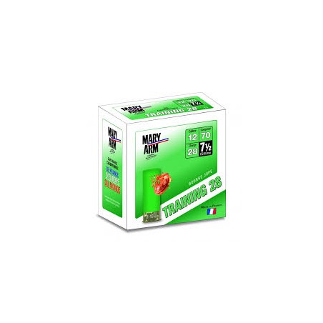 Cartouches Mary Arm Training 28 Cal 12/70 Plb 7.5