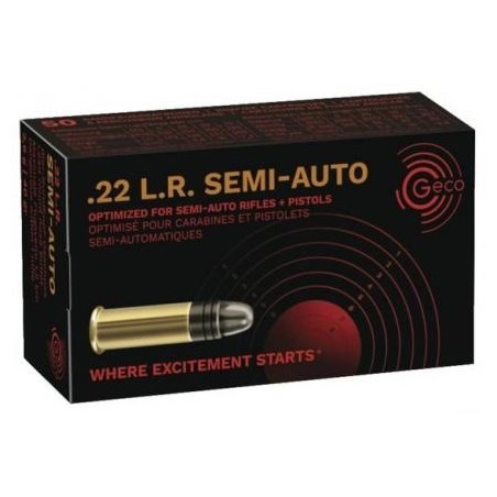 Cartouches Geco 22LR - semi-auto rifle