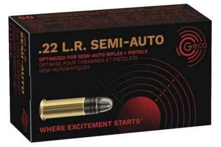 Cartouches Geco 22LR - semi-auto rifle