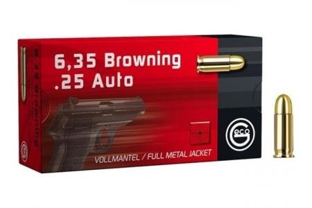 Cartouches Geco 6.35 FMJ