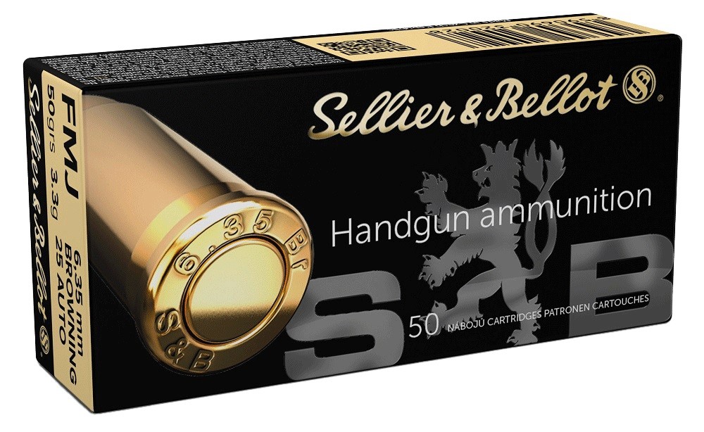 Cartouches Sellier&Bellot 6.35 FMJ