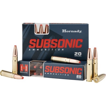 Hornady - Cartouches 300 BLACKOUT / 190GR Subsonic