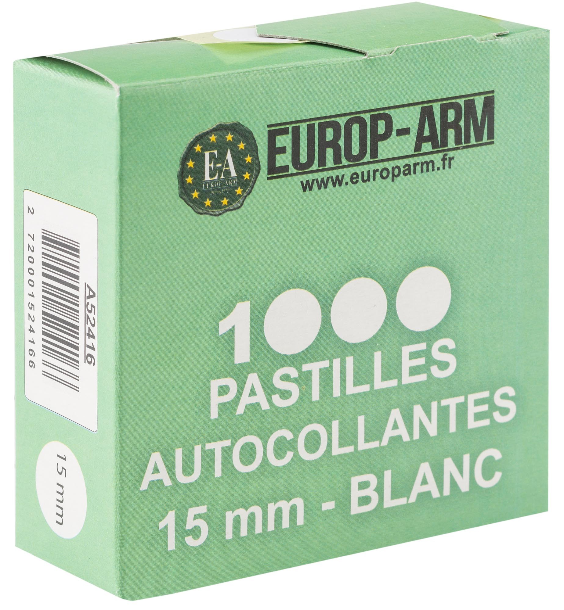 Pastilles Rondelles 15mn blanche