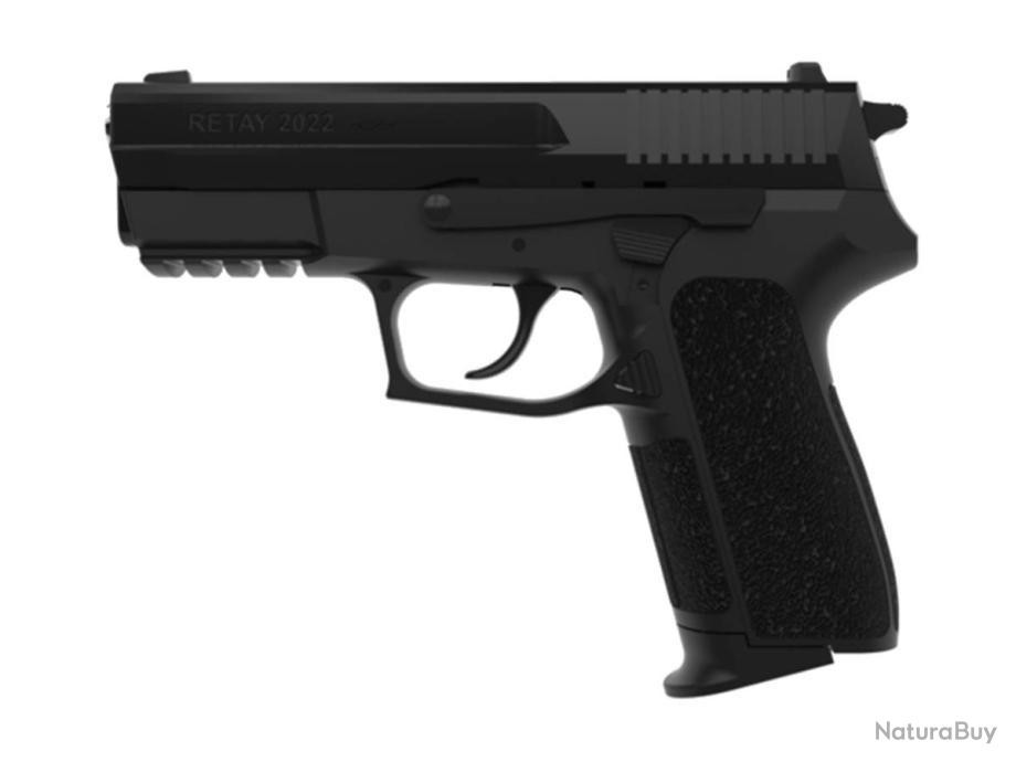 Retay 2022 9mm P.A.K (blanc) Noir