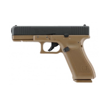 Glock 17 Gen5 6mm CO2 J Noir/Coyote culasse amovible
