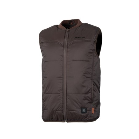Gilet Chauffant Thermoshield marron