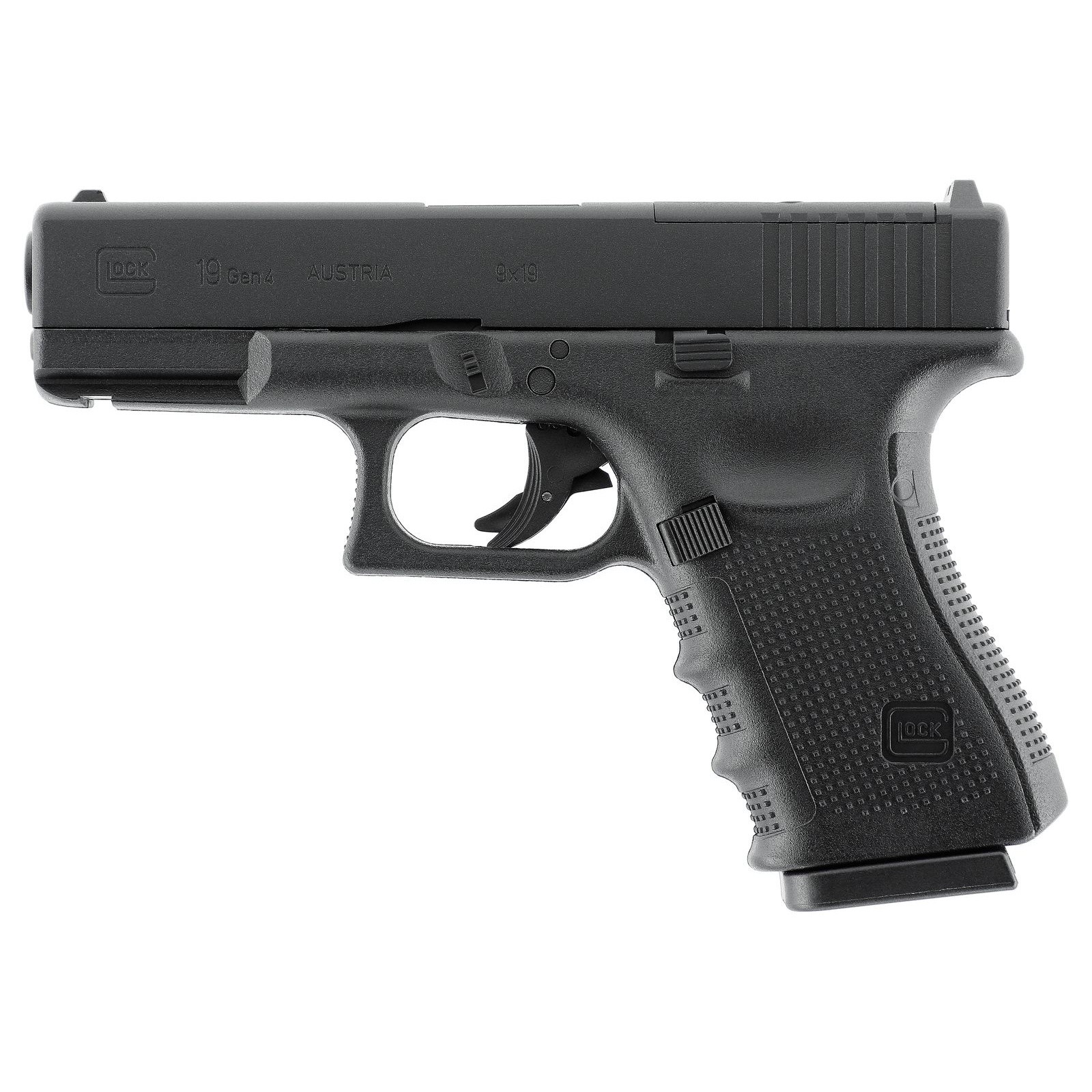 Réplique Glock 19 Gen4 MOS 6mm BBS CO2
