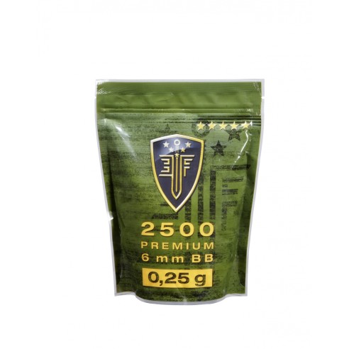 Billes 6mm Premium Elite Force 0.25g - x2500