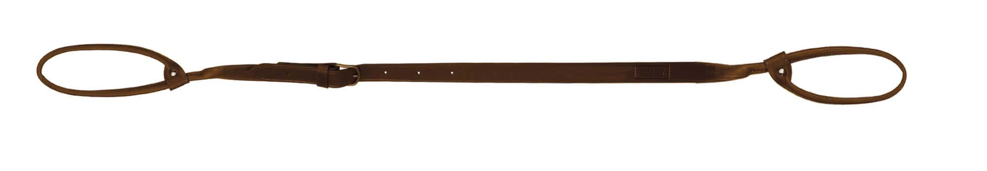Bretelle cuir double lasso