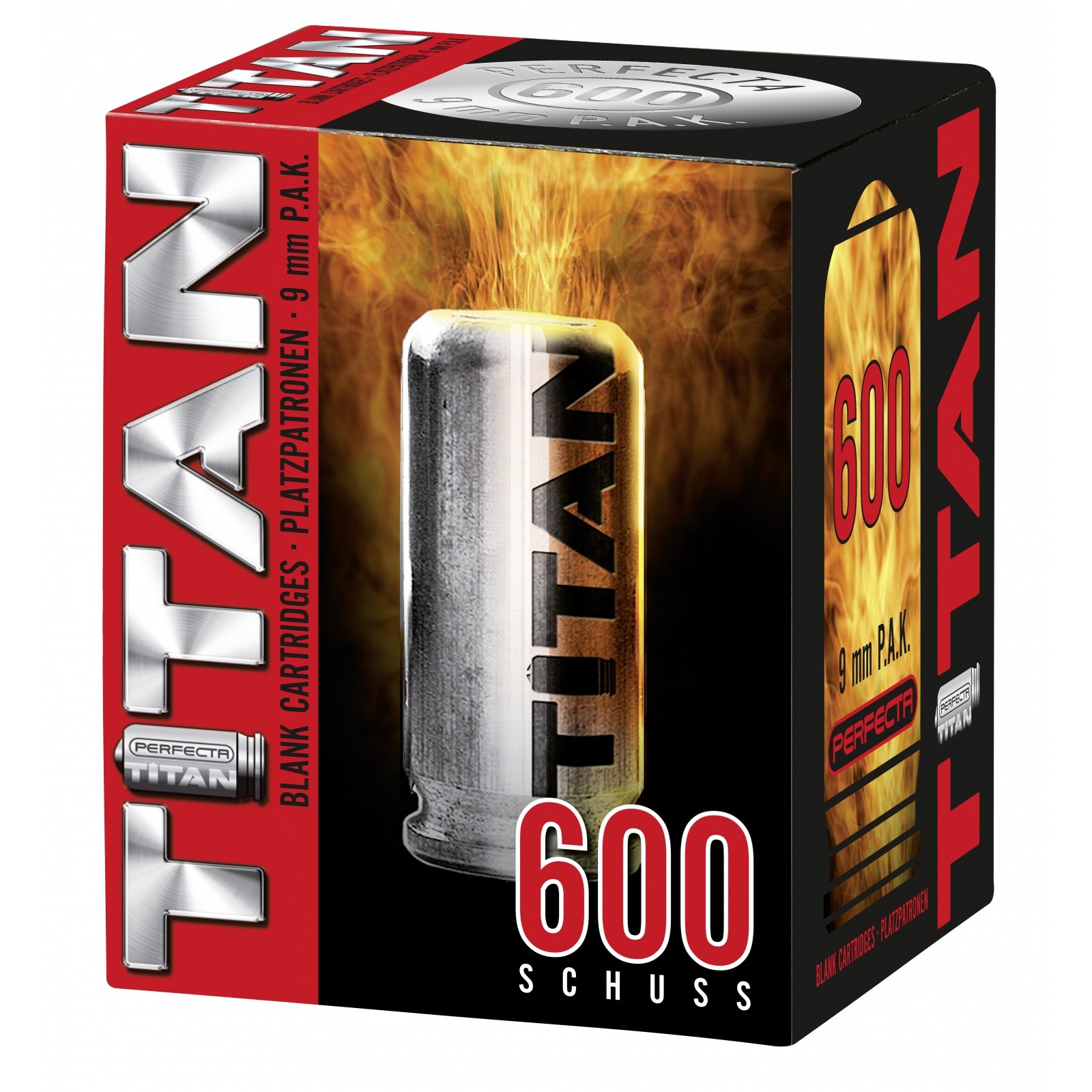 Cartouches 9mm PAK à blanc x75