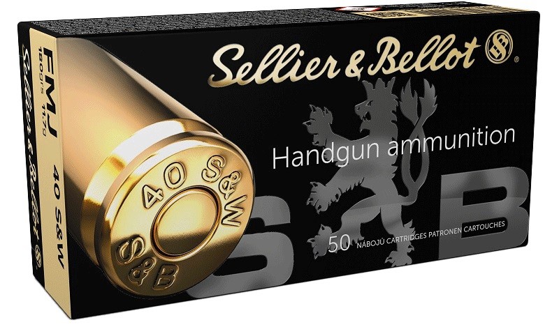 Sellier& Bellot - Cartouche 40S&W FMJ 11.7g