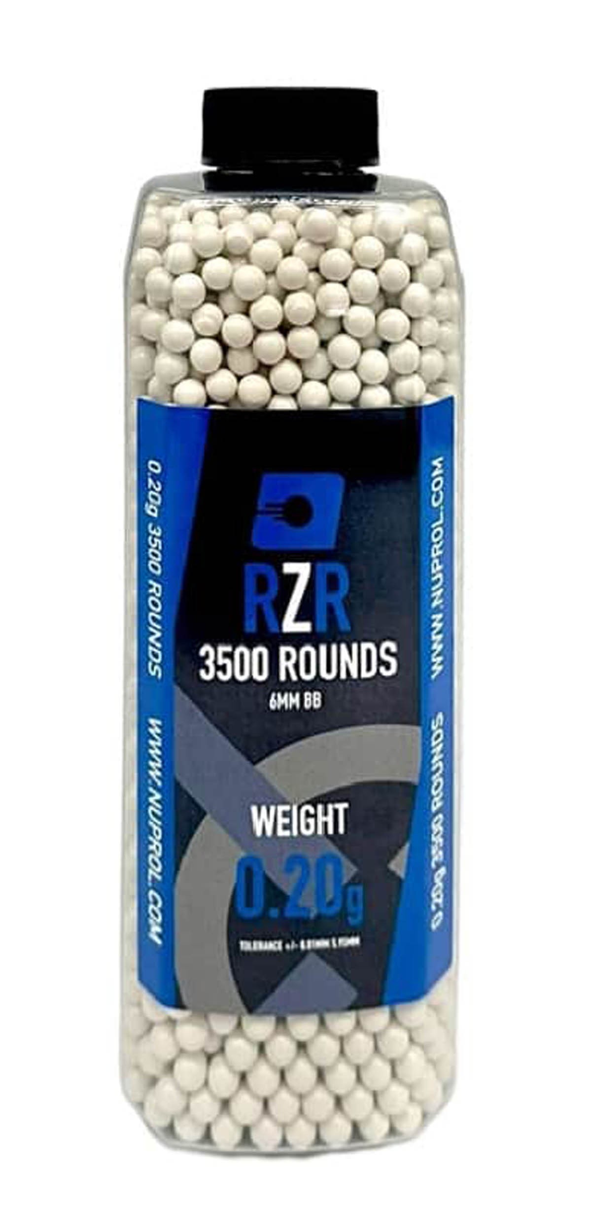 NUPROL - Billes Airsoft 6mm RZR 0.20g