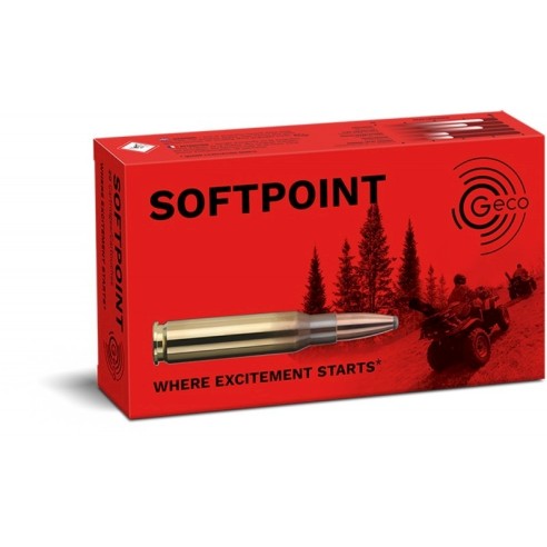 GECO - Munitions cal.9,3x62 soft point 16.5g 255gr