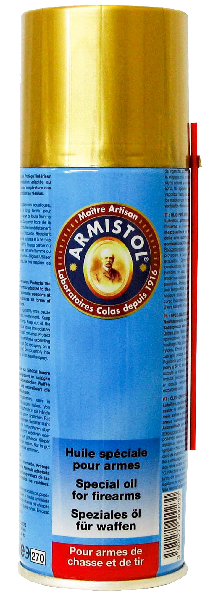 Armistol - Huile spray antirouille et lubrifiant 150ml