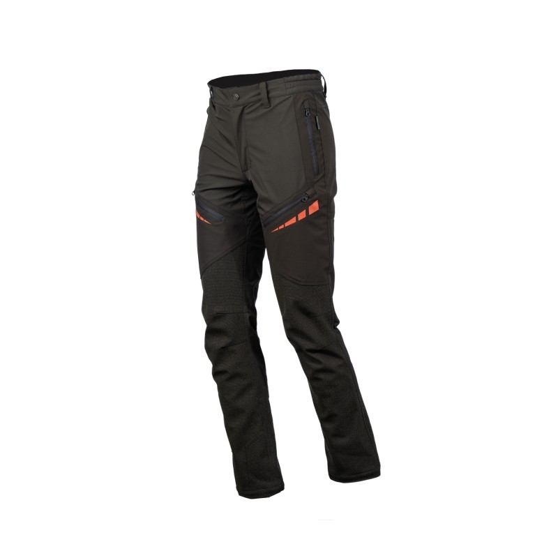 Somlys - Pantalon softshell vert