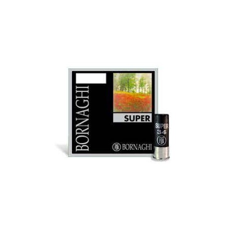 Cartouches Bornaghi Super 34g Cal 12/70 (plombs au choix)