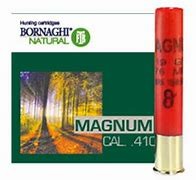 Cartouches Bornaghi Magnum 19 Cal 410 (plombs au choix)