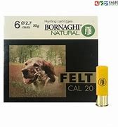 Cartouches Bornaghi Felt 30 Cal 20/70 n"6